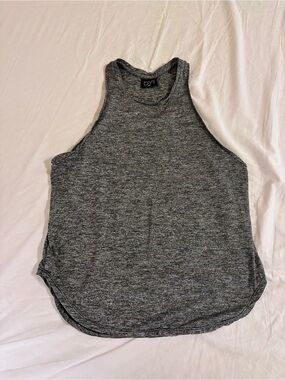 DYI Gray Melange Crewneck Top